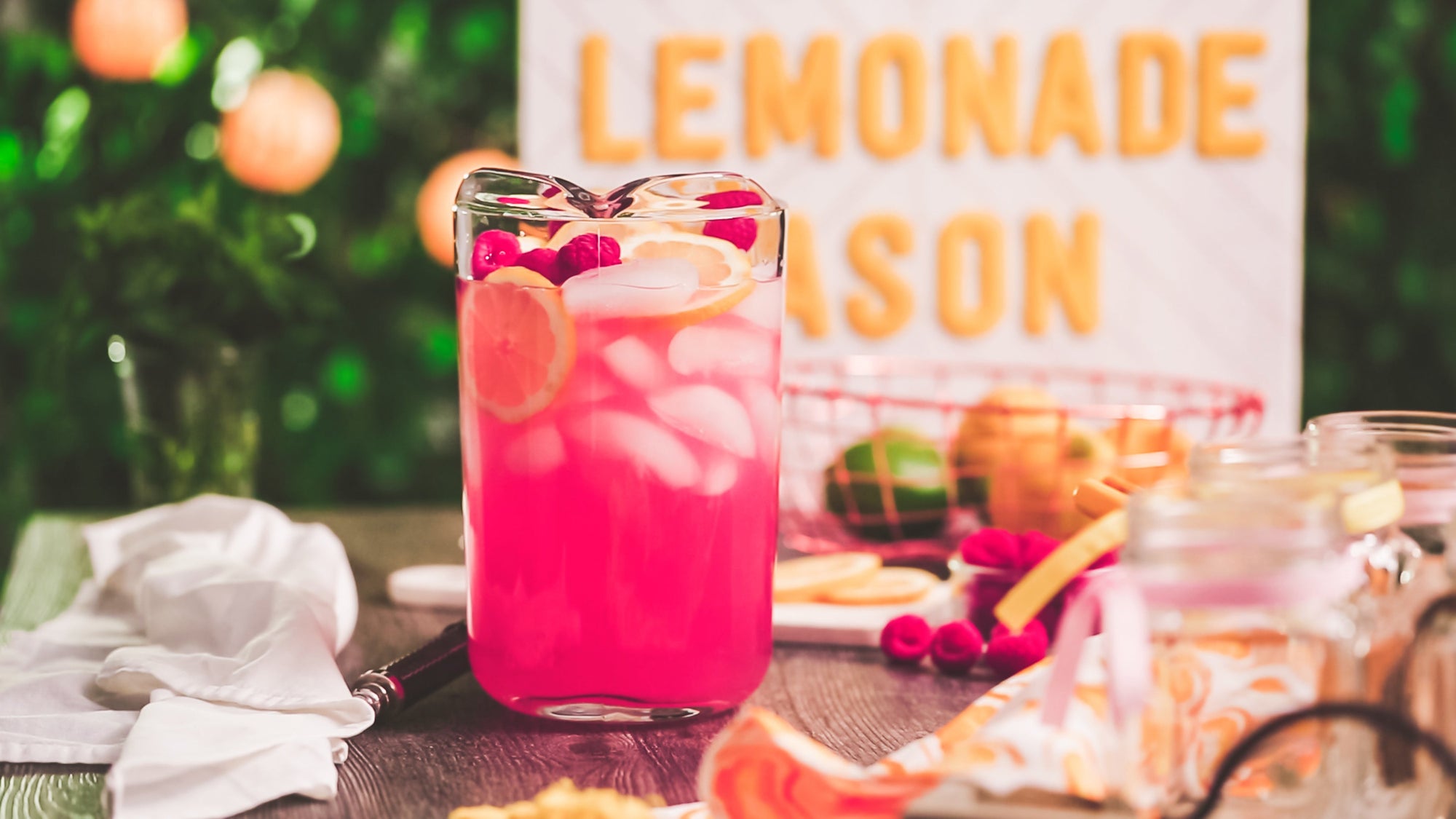 Przepis na: Różową lemoniadę