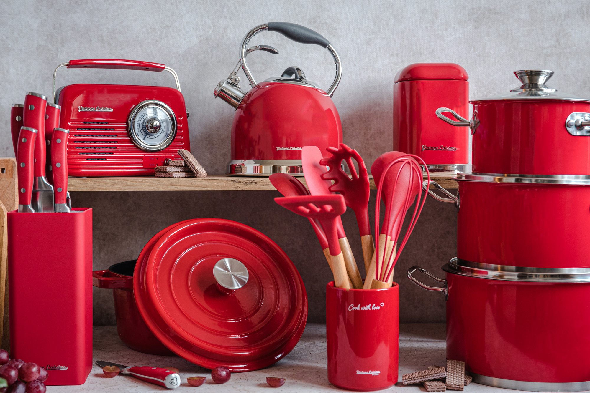 Retro akcesoria kuchenne Vintage Cuisine