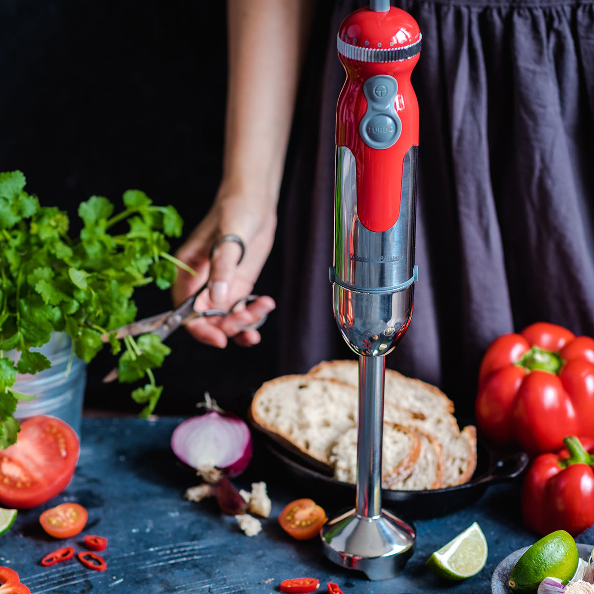 Retro blender ręczny Vintage Cuisine
