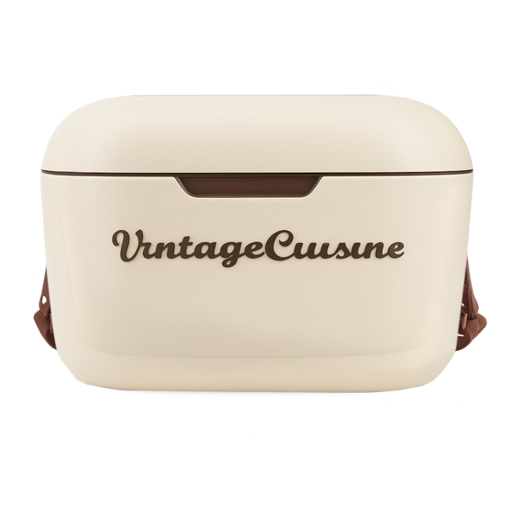 Lodówka turystyczna 18,8l Vintage Cuisine z paskiem do transportu