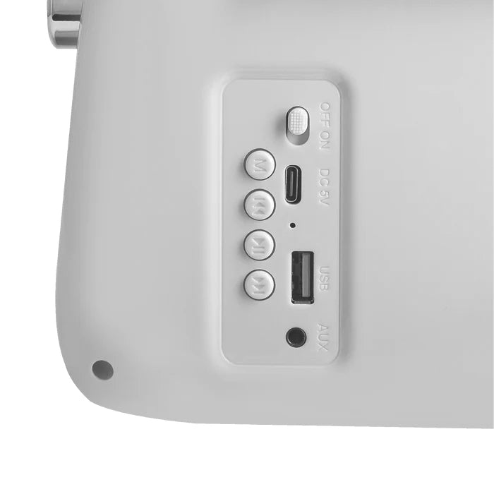 Retro radio chrom z głośnikiem bluetooth Vintage Cuisine 2.0