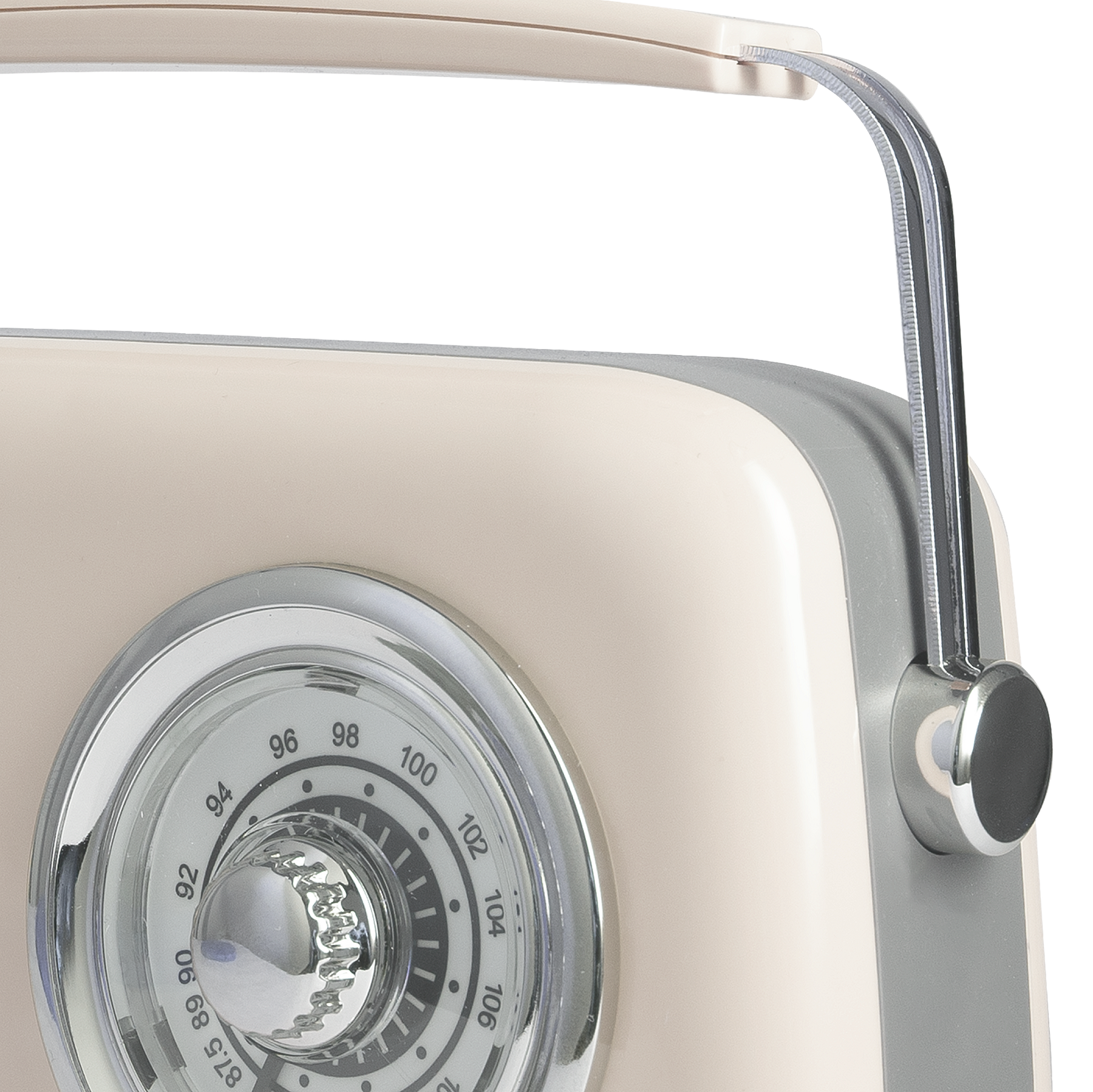 Retro radio chrom z głośnikiem bluetooth Vintage Cuisine 2.0