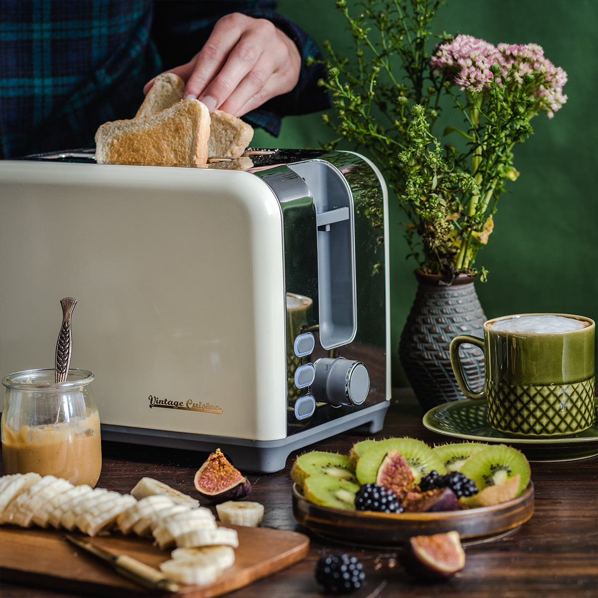 Retro Toaster Vintage Cuisine