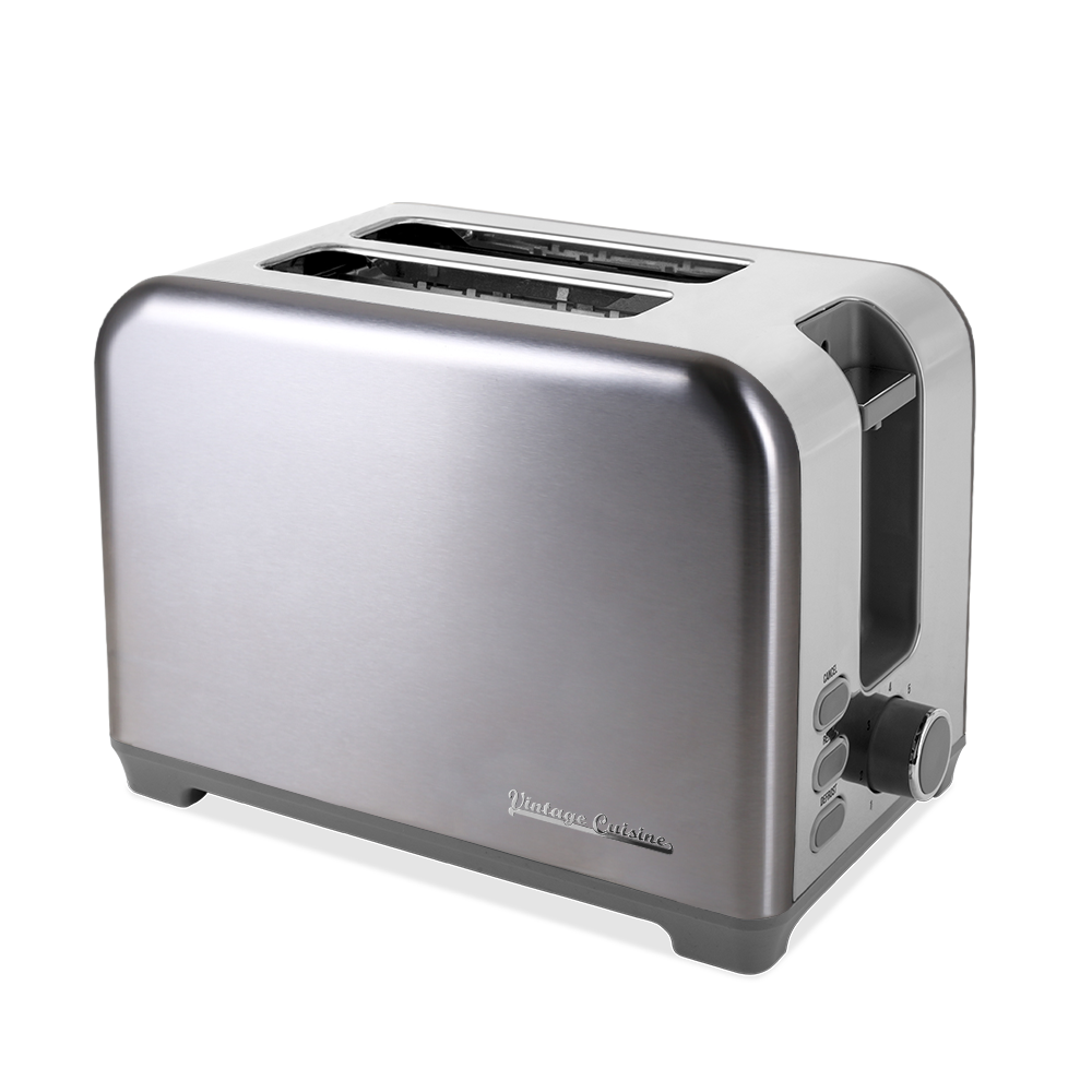 Zestaw śniadaniowy: Czajnik Elektryczny z Termometrem 1,7 L i Toster Vintage Cuisine