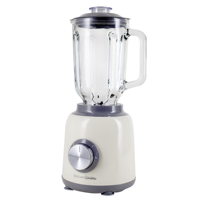 Retro blender kielichowy z minirozdrabniaczem Vintage Cuisine