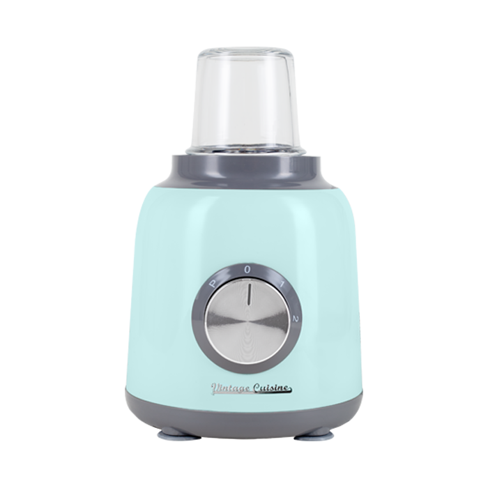 Retro blender kielichowy z minirozdrabniaczem Vintage Cuisine