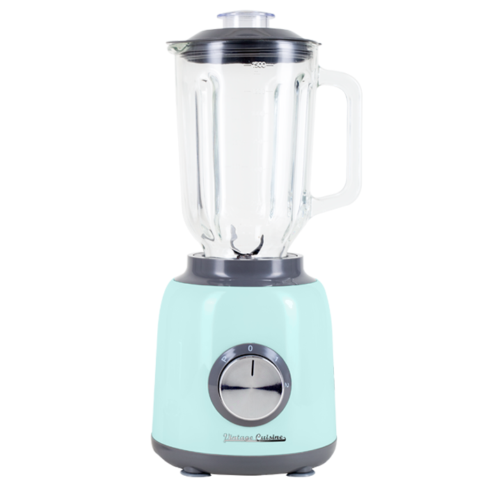 Retro blender kielichowy z minirozdrabniaczem Vintage Cuisine