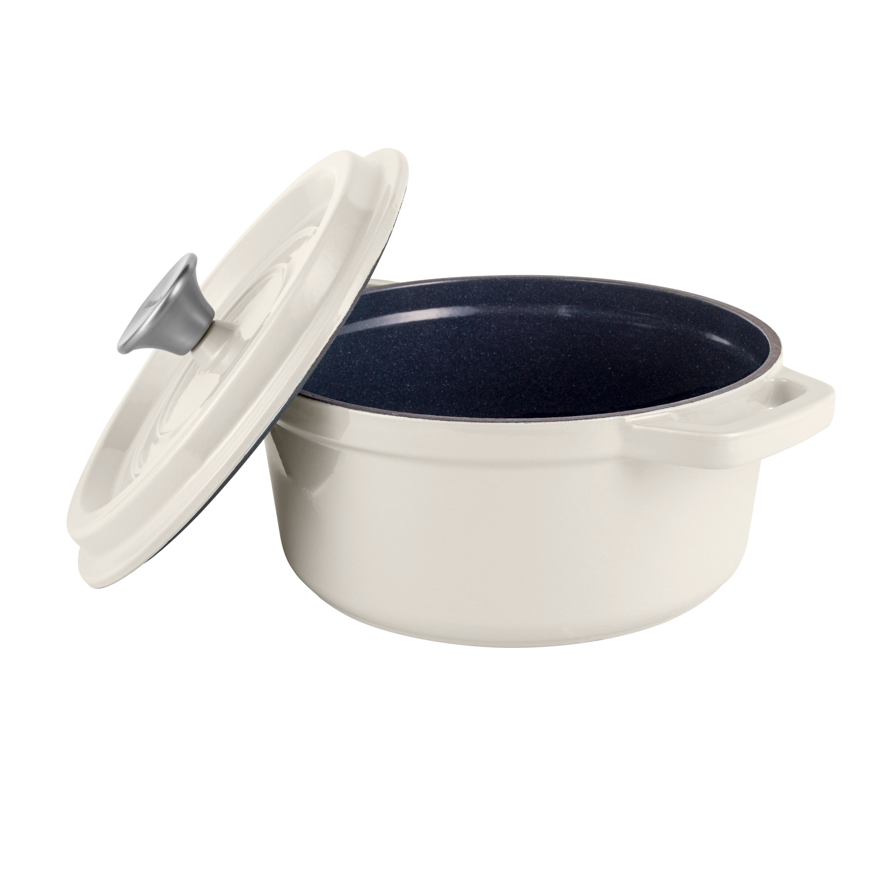 Retro garnek żeliwny z pokrywką 2,2L Vintage Cuisine