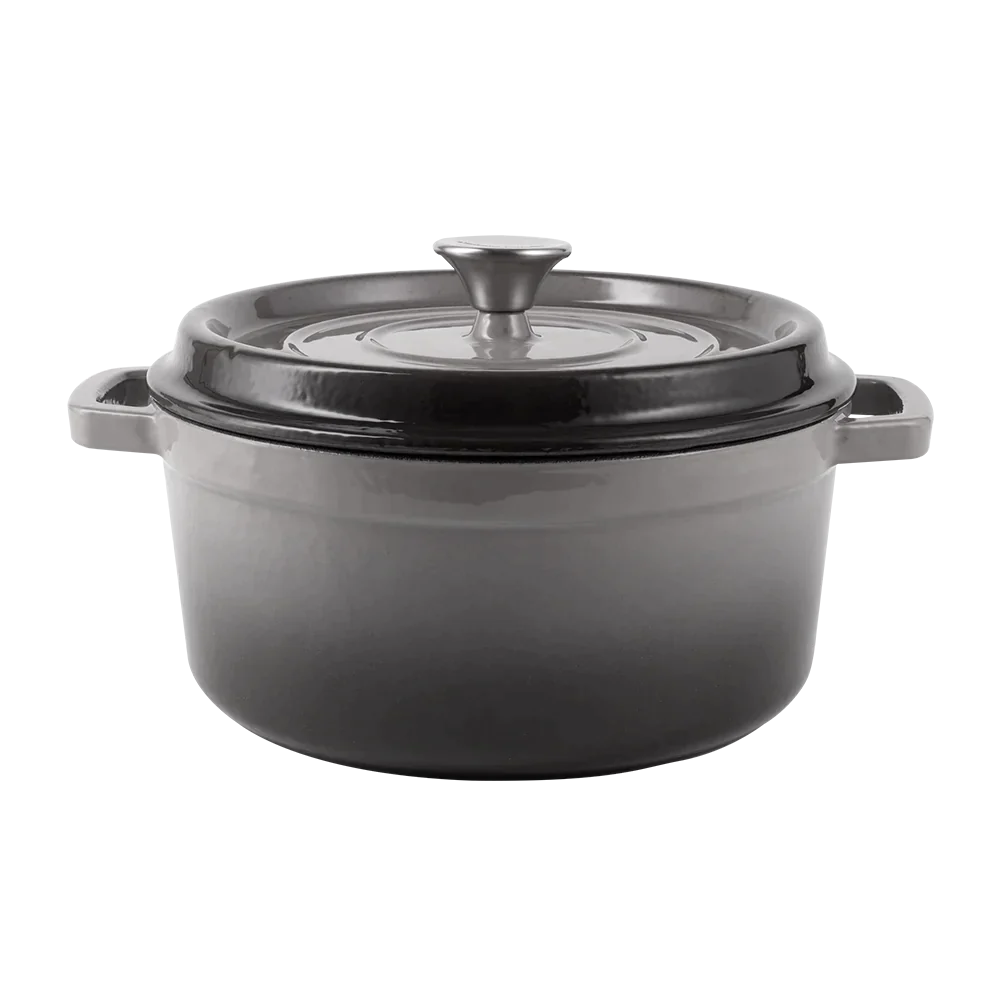 Retro garnek żeliwny z pokrywką 4,3L Ombre Vintage Cuisine
