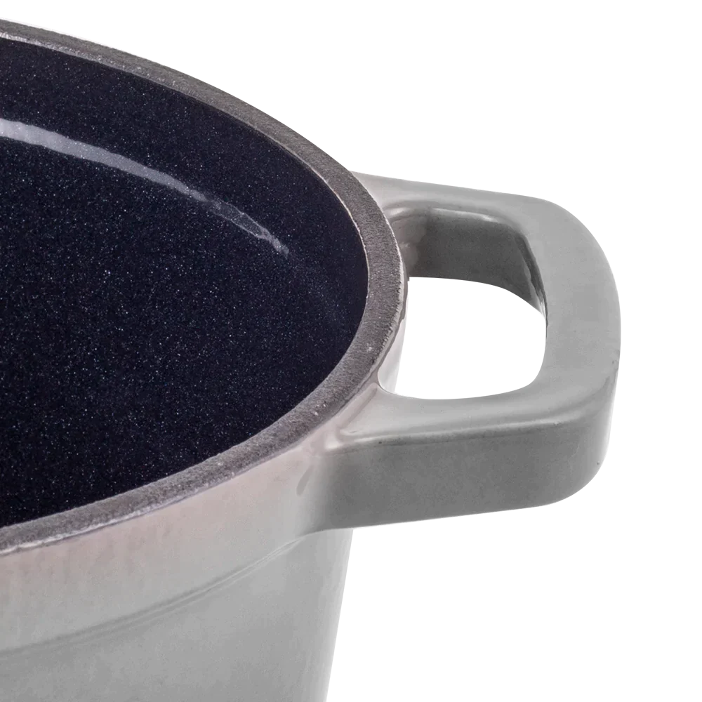 Retro garnek żeliwny z pokrywką 4,3L Ombre Vintage Cuisine