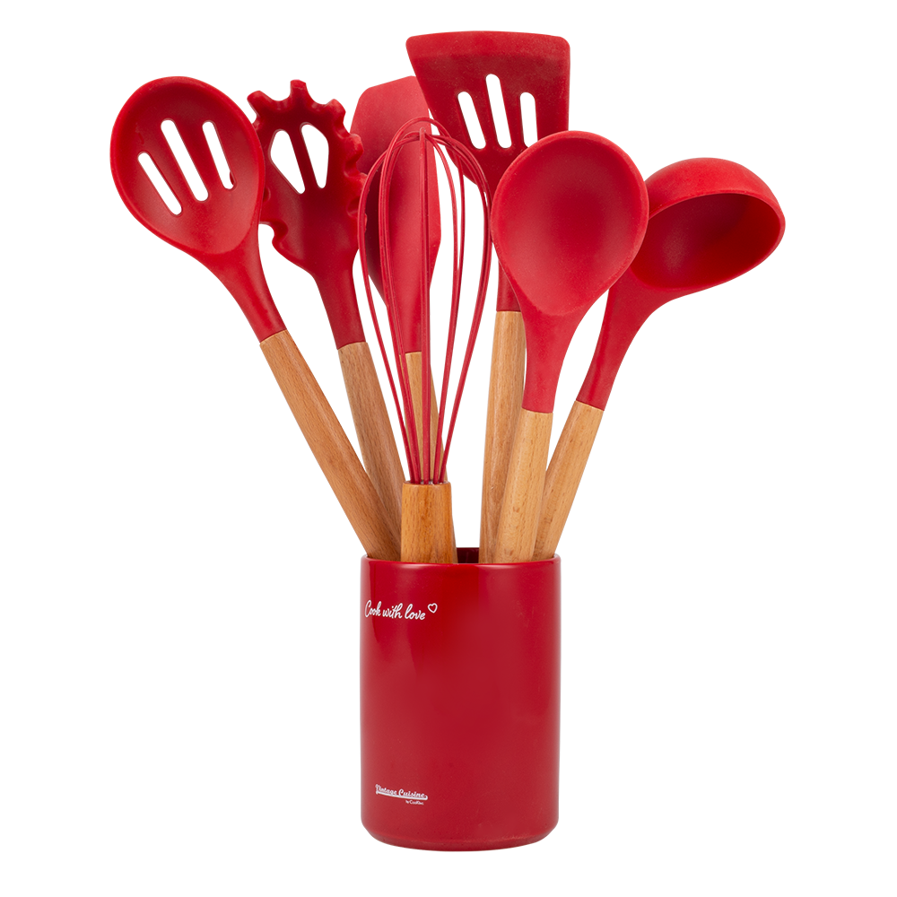 Retro Kitchen Utensil Set by Vintage Cuisine