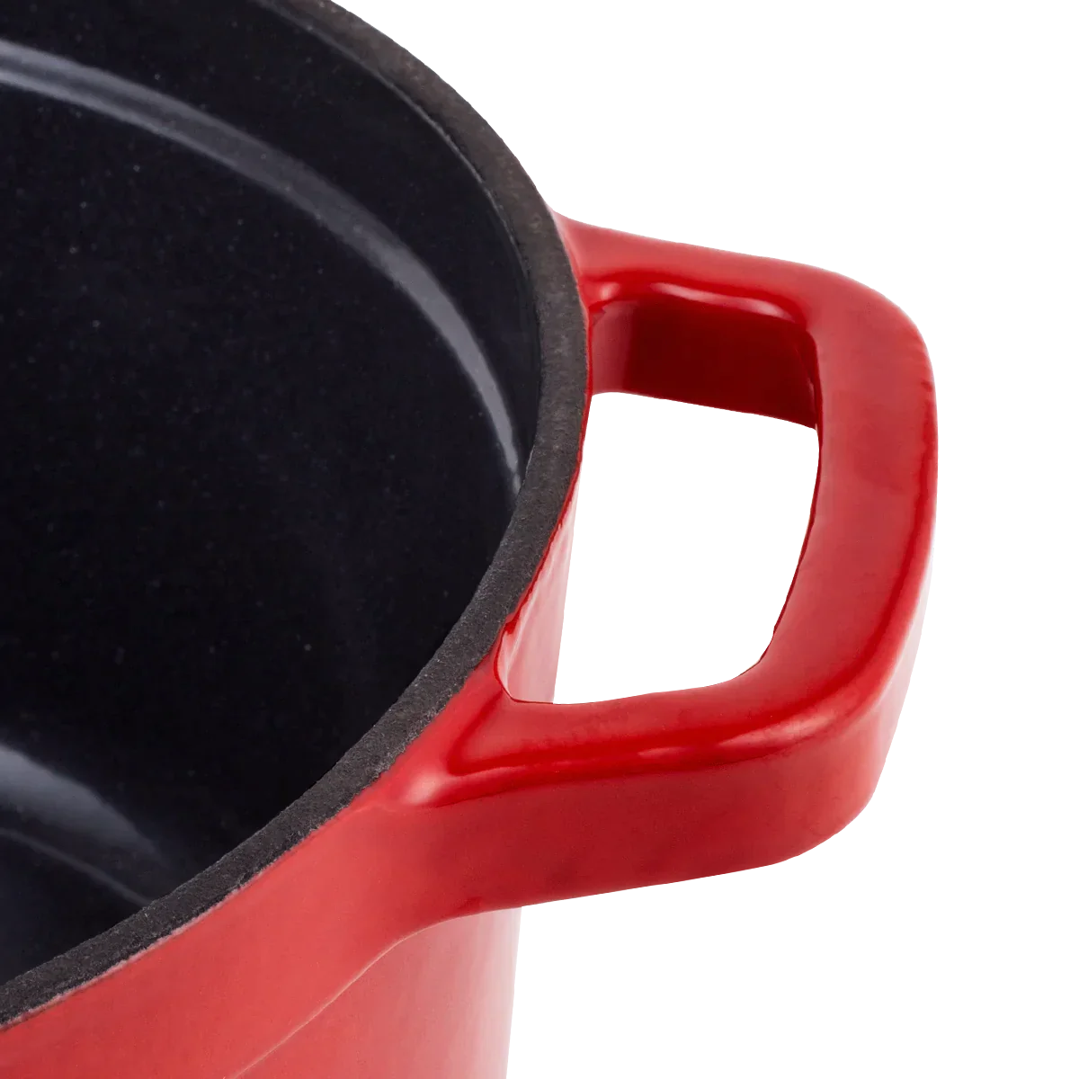 Retro garnek żeliwny z pokrywką 4,3L Ombre Vintage Cuisine