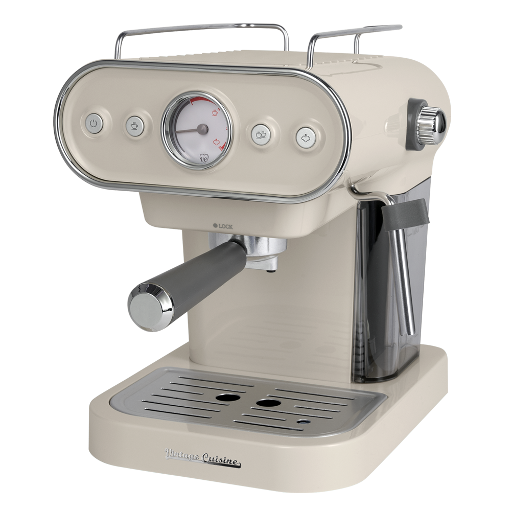 Coffee machine with frothing nozzle