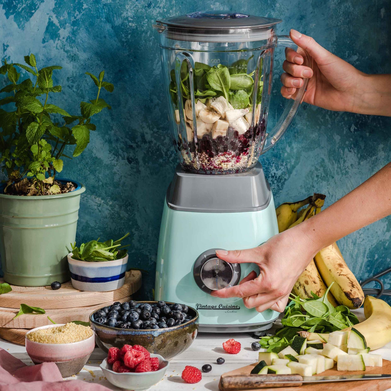 Blender kielichowy Vintage Cuisine