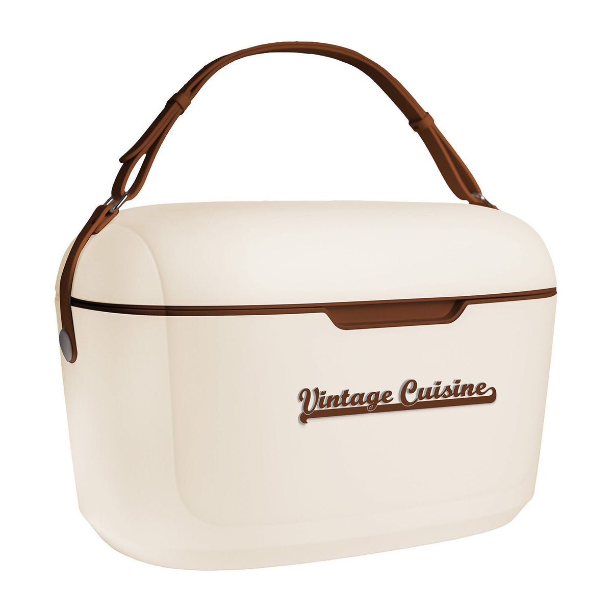 Lodówka turystyczna Vintage Cuisine 18,8l z paskiem do transportu