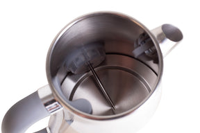 Retro electric kettle with thermometer slim