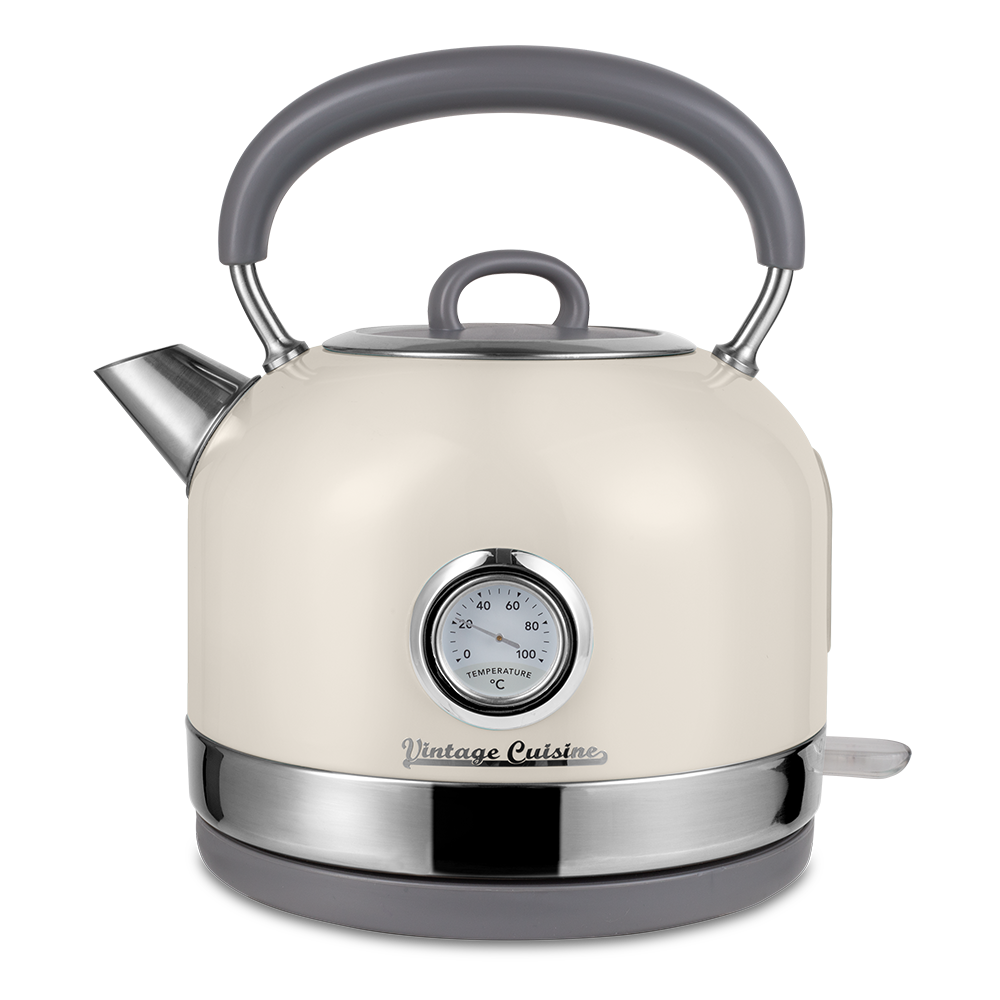 Frigidaire Retro 1.7-L Electric Kettle with Thermometer 