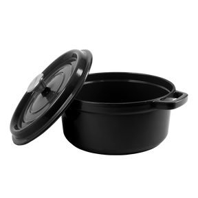 Iron pots with Lid 4,3L and 2,2L