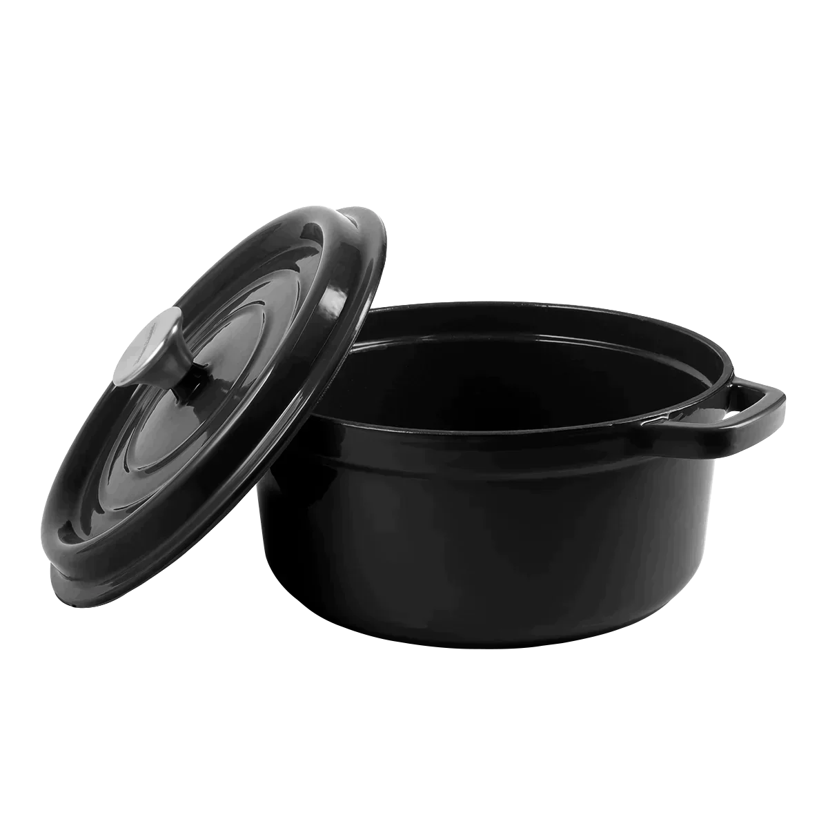 Enameled cast iron pot with lid 4,3L Vintage Cuisine